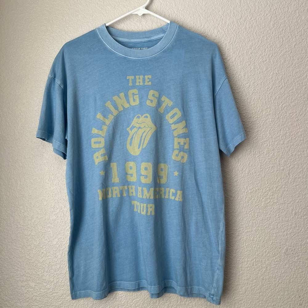 NWT American Eagle Rolling Stones Band T-Shirt, XS/S